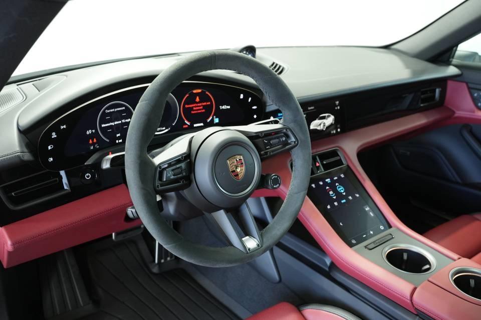 new 2025 Porsche Taycan car, priced at $134,935