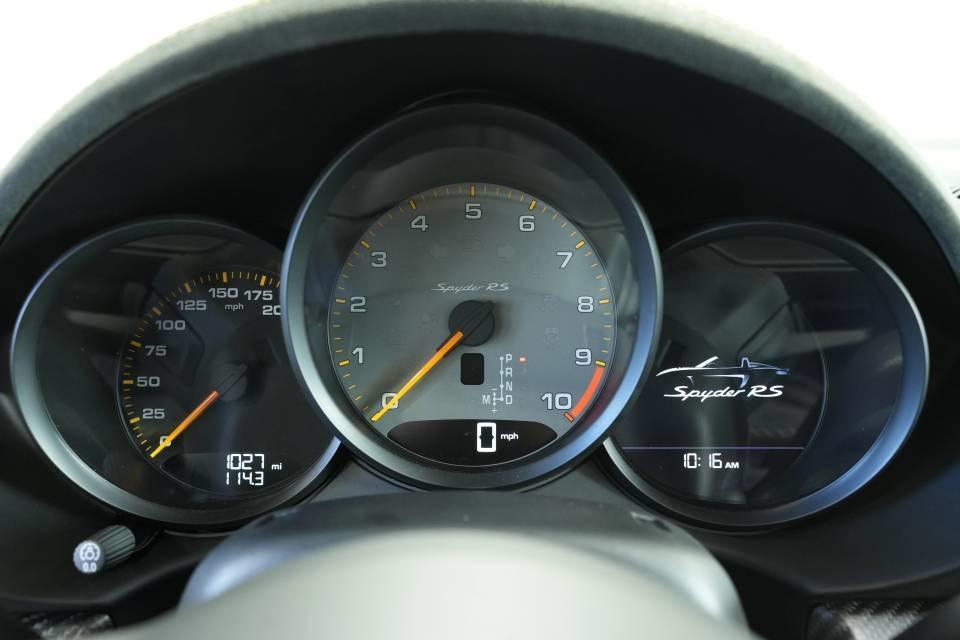 used 2025 Porsche 718 Spyder car, priced at $225,999