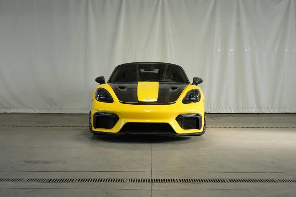 used 2025 Porsche 718 Spyder car, priced at $225,999