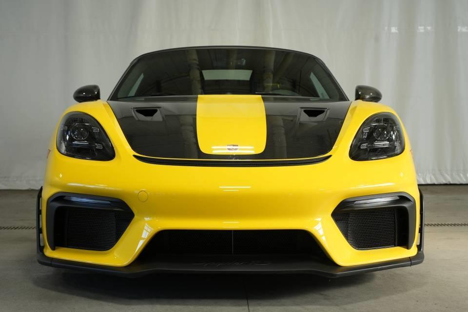 used 2025 Porsche 718 Spyder car, priced at $225,999