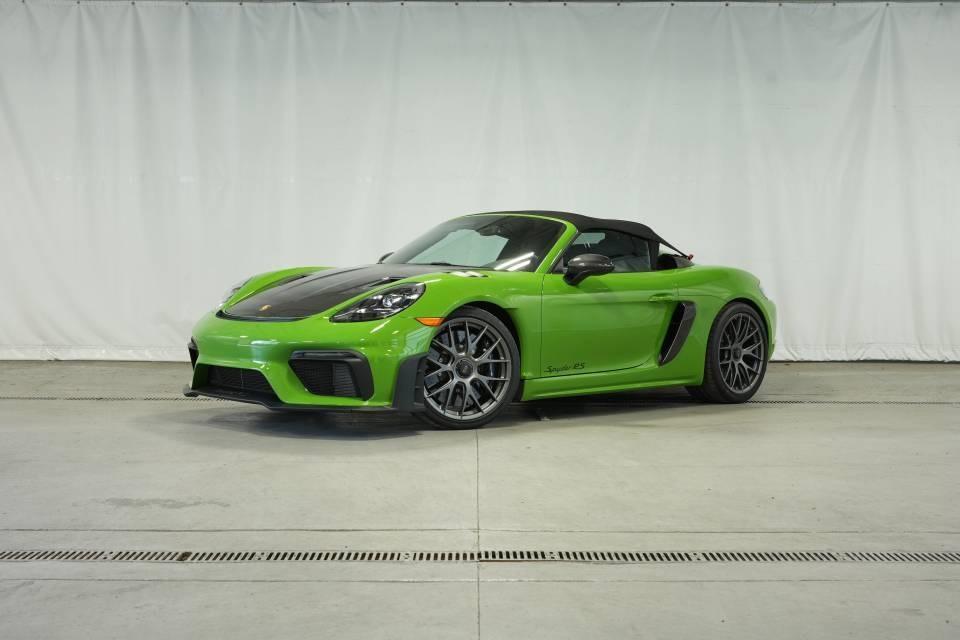 used 2025 Porsche 718 Spyder car, priced at $269,285