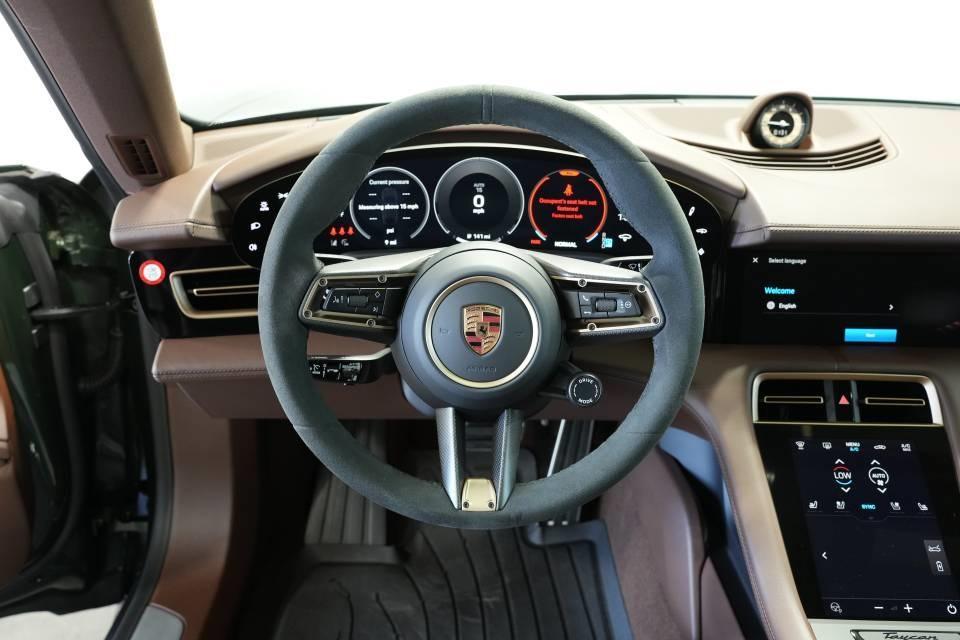 new 2025 Porsche Taycan car, priced at $147,375