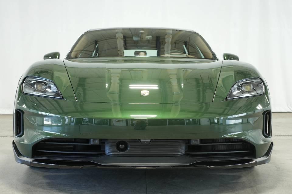 new 2025 Porsche Taycan car, priced at $147,375
