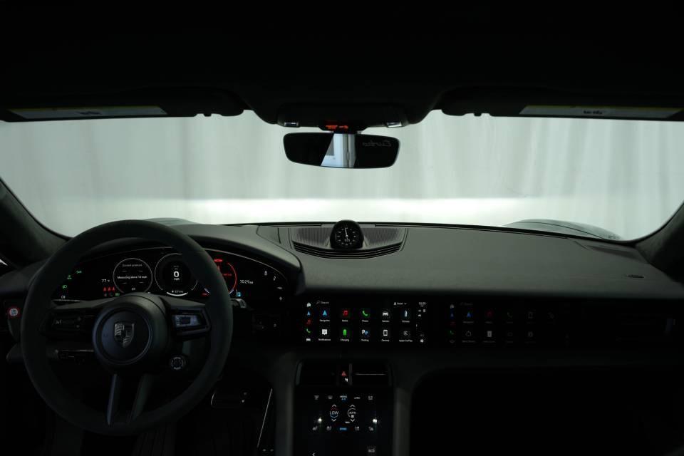 new 2025 Porsche Taycan car, priced at $217,215