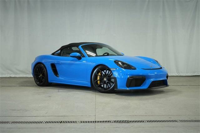 used 2022 Porsche 718 Spyder car, priced at $138,991