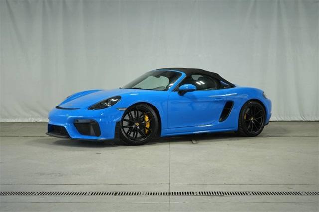 used 2022 Porsche 718 Spyder car, priced at $138,991