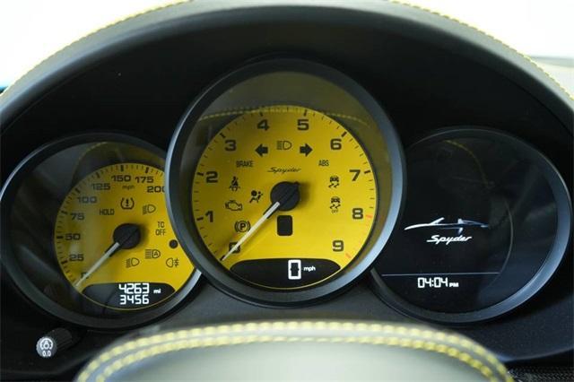 used 2022 Porsche 718 Spyder car, priced at $138,991