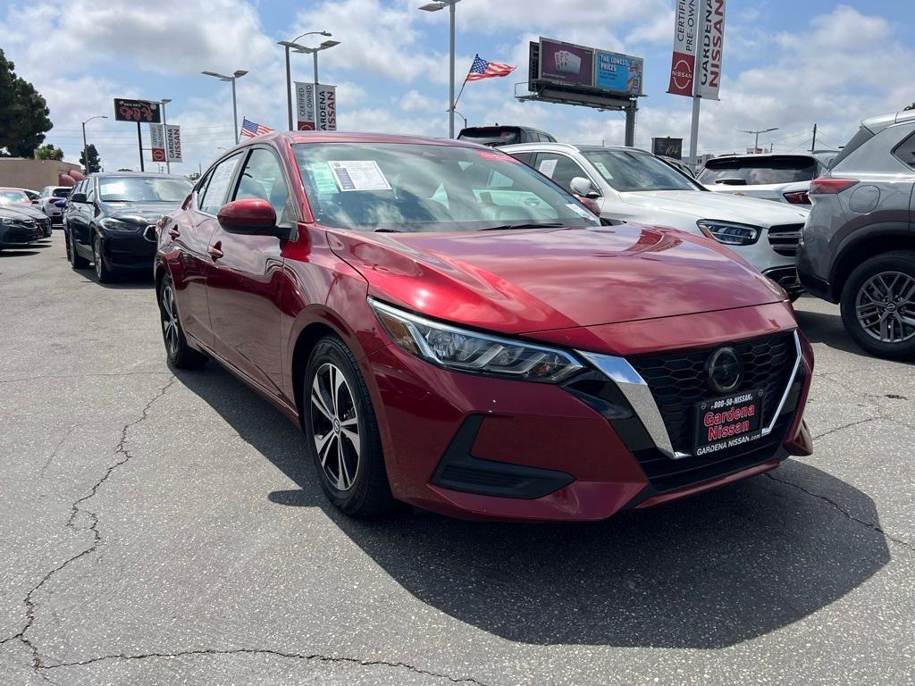 used 2021 Nissan Sentra car, priced at $17,999