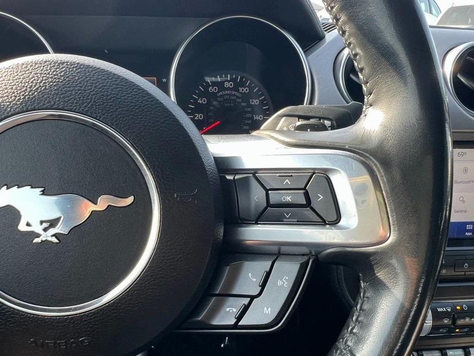 used 2021 Ford Mustang car, priced at $20,599