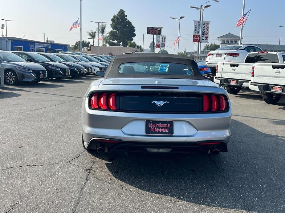 used 2021 Ford Mustang car, priced at $20,599