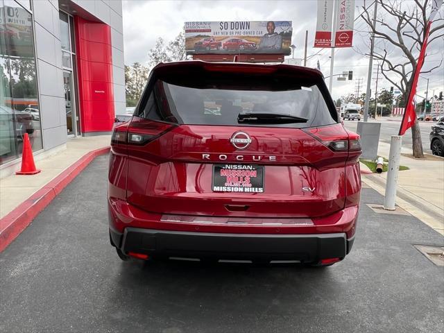 new 2024 Nissan Rogue car, priced at $33,157