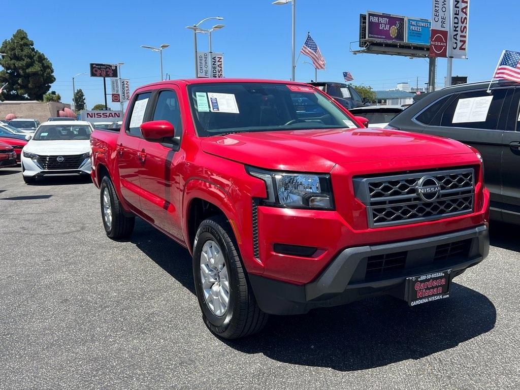 used 2022 Nissan Frontier car, priced at $31,999