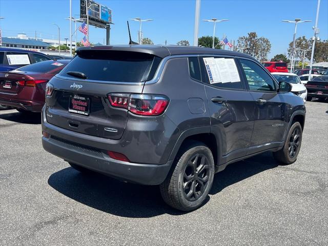 used 2024 Jeep Compass car, priced at $23,999