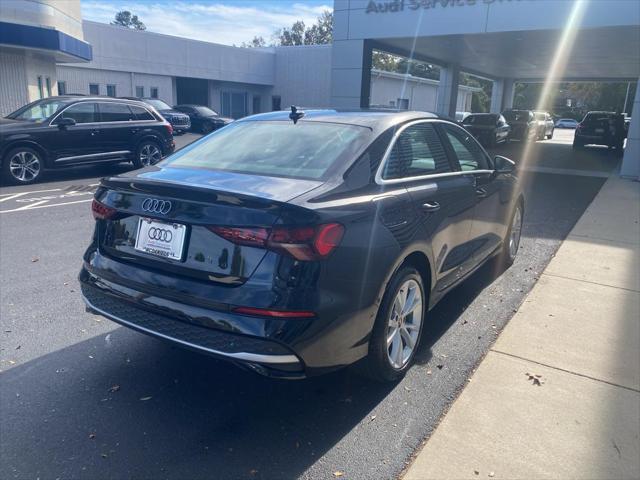 new 2025 Audi A3 car, priced at $41,990