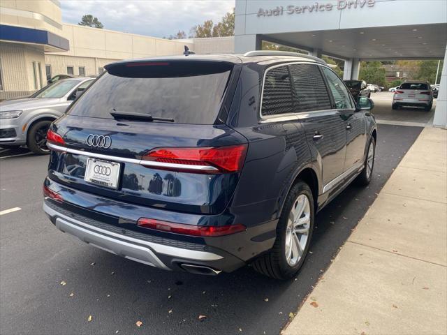 new 2025 Audi Q7 car, priced at $70,900