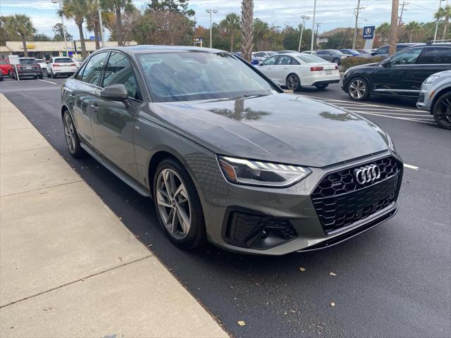 new 2025 Audi A4 car, priced at $48,075