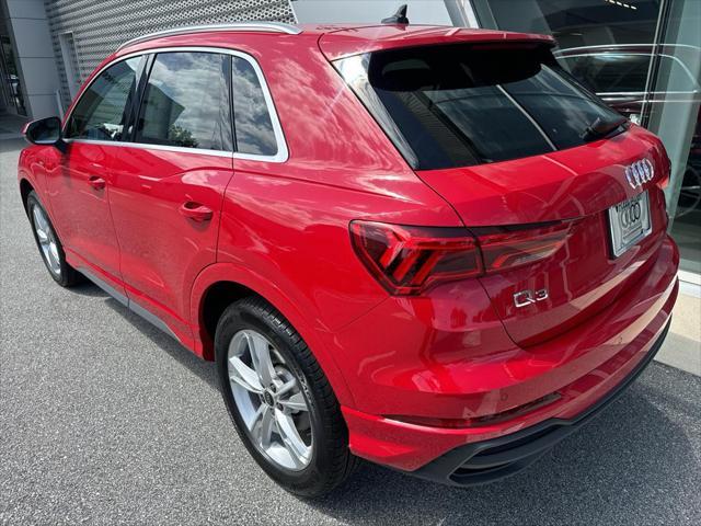 used 2024 Audi Q3 car, priced at $34,877