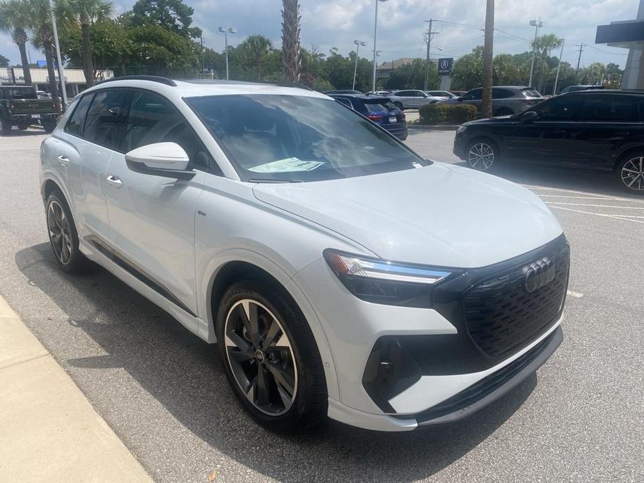 new 2024 Audi Q4 e-tron car, priced at $64,885