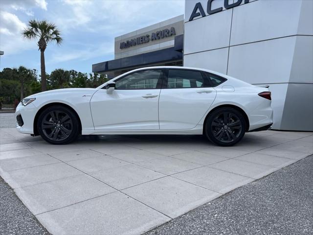 new 2025 Acura TLX car, priced at $52,195