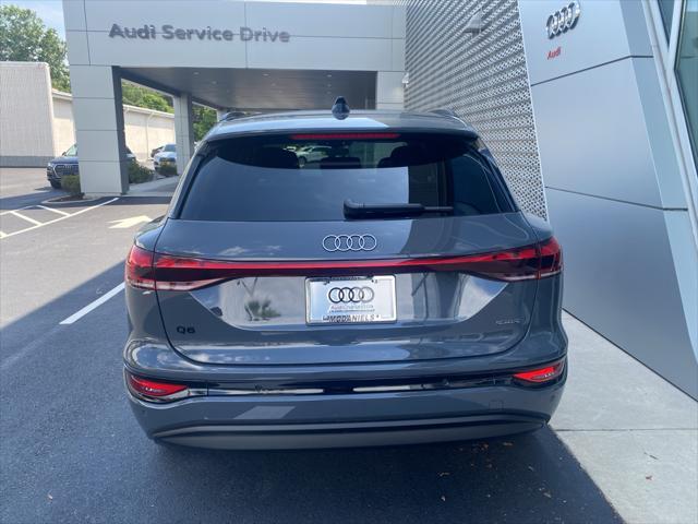 new 2025 Audi Q6 e-tron car, priced at $70,390