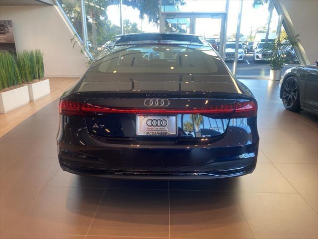 new 2025 Audi A7 car, priced at $82,085