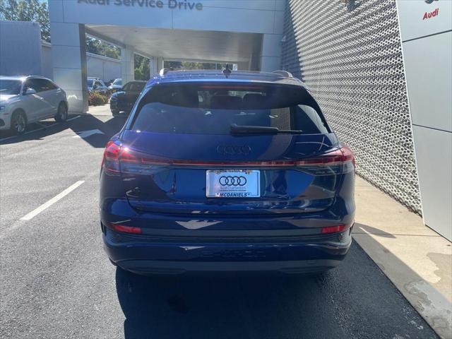 new 2025 Audi Q4 e-tron car, priced at $55,050