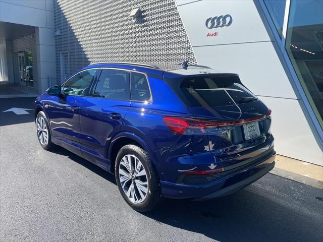 new 2025 Audi Q4 e-tron car, priced at $55,050