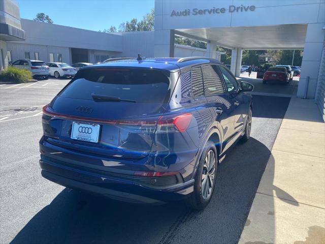 new 2025 Audi Q4 e-tron car, priced at $55,050