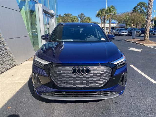 new 2025 Audi Q4 e-tron car, priced at $55,050