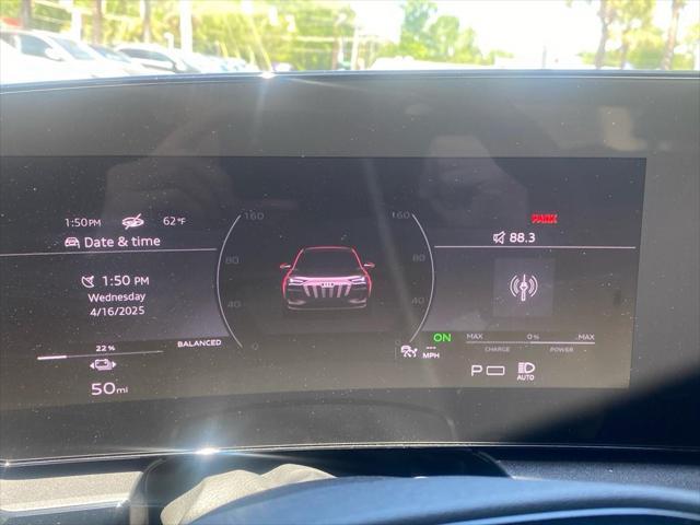 new 2025 Audi Q6 e-tron car, priced at $77,480