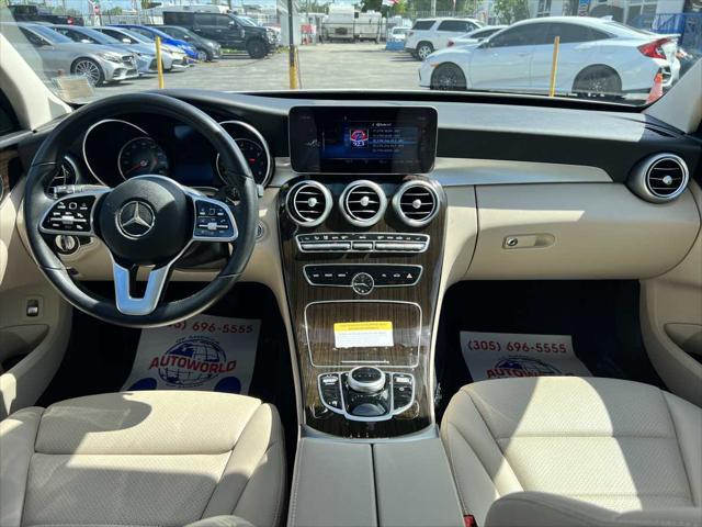 used 2020 Mercedes-Benz C-Class car, priced at $21,950
