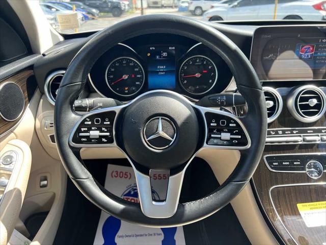 used 2020 Mercedes-Benz C-Class car, priced at $21,950
