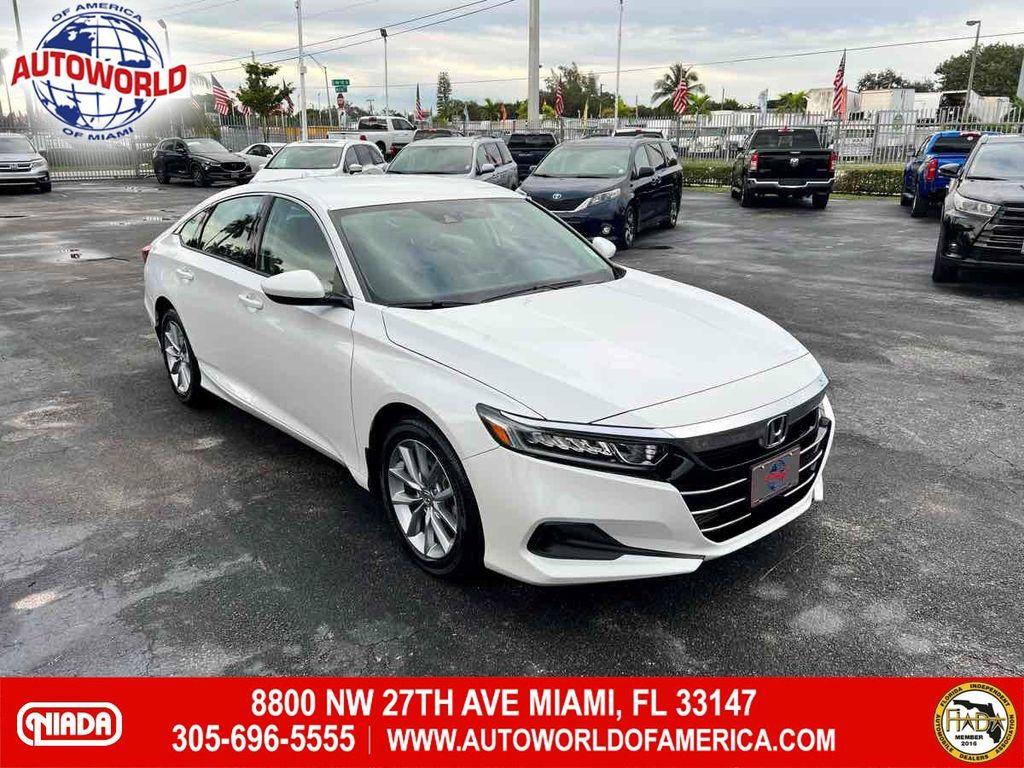 used 2021 Honda Accord car, priced at $18,950