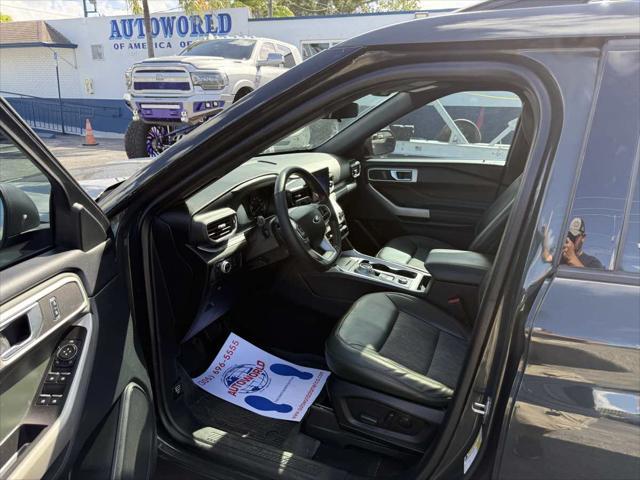 used 2022 Ford Explorer car, priced at $29,800