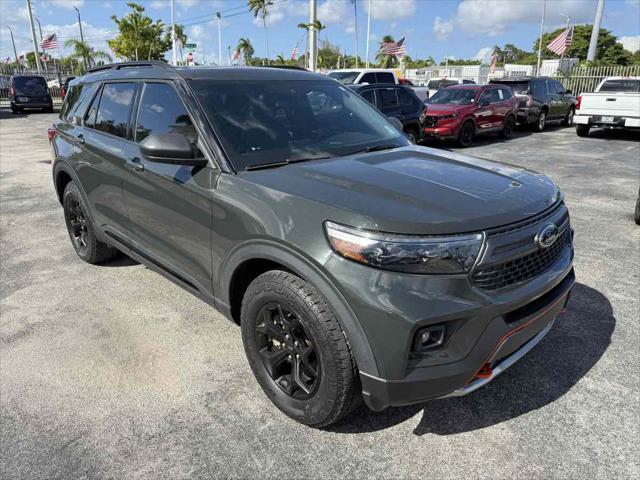 used 2022 Ford Explorer car, priced at $29,800