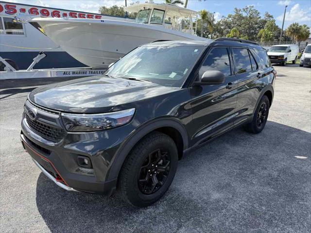 used 2022 Ford Explorer car, priced at $29,800