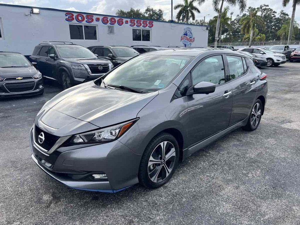 used 2021 Nissan Leaf car, priced at $14,900