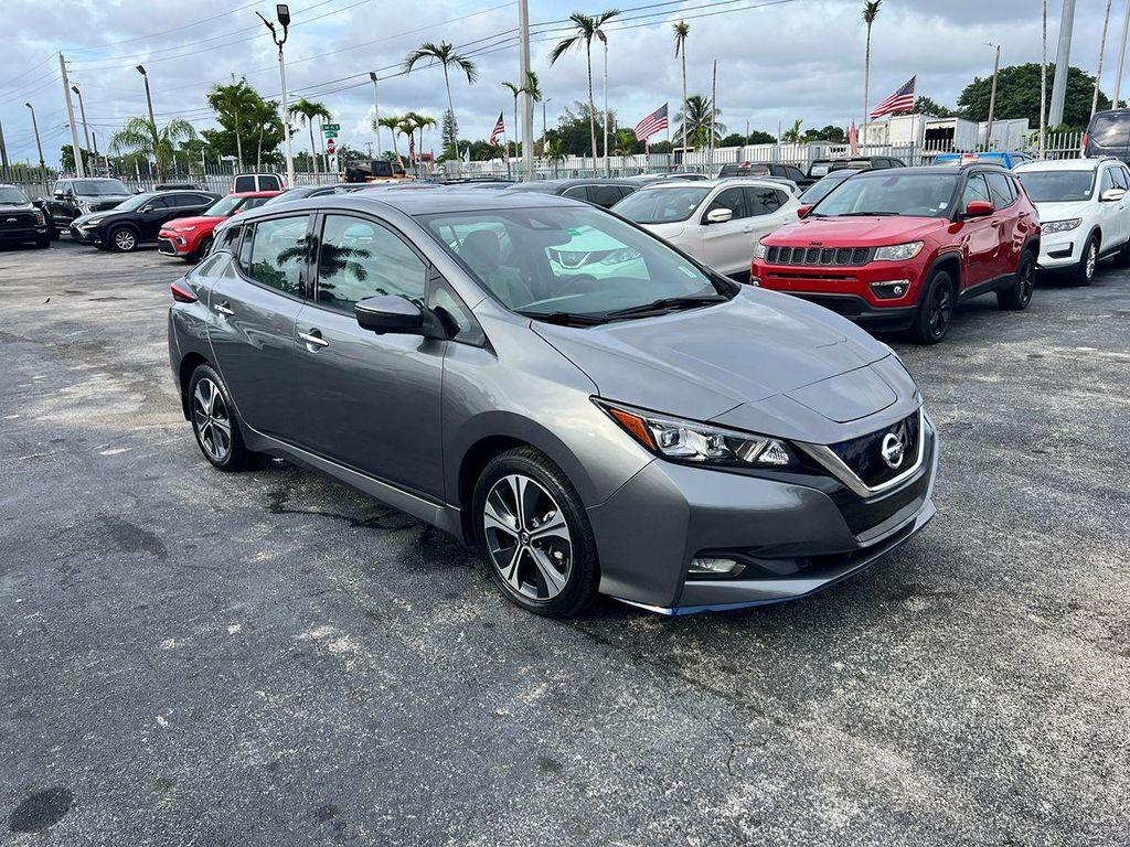 used 2021 Nissan Leaf car, priced at $14,900