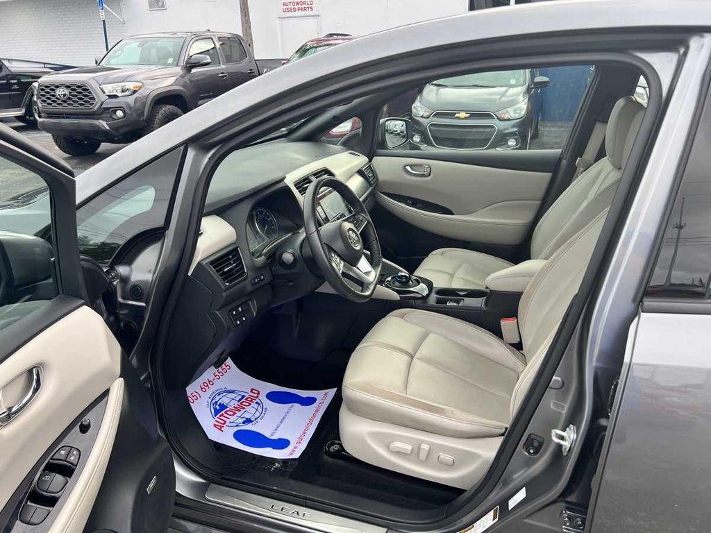 used 2021 Nissan Leaf car, priced at $14,900