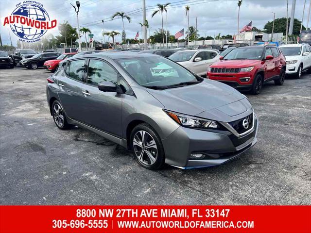 used 2021 Nissan Leaf car, priced at $15,950