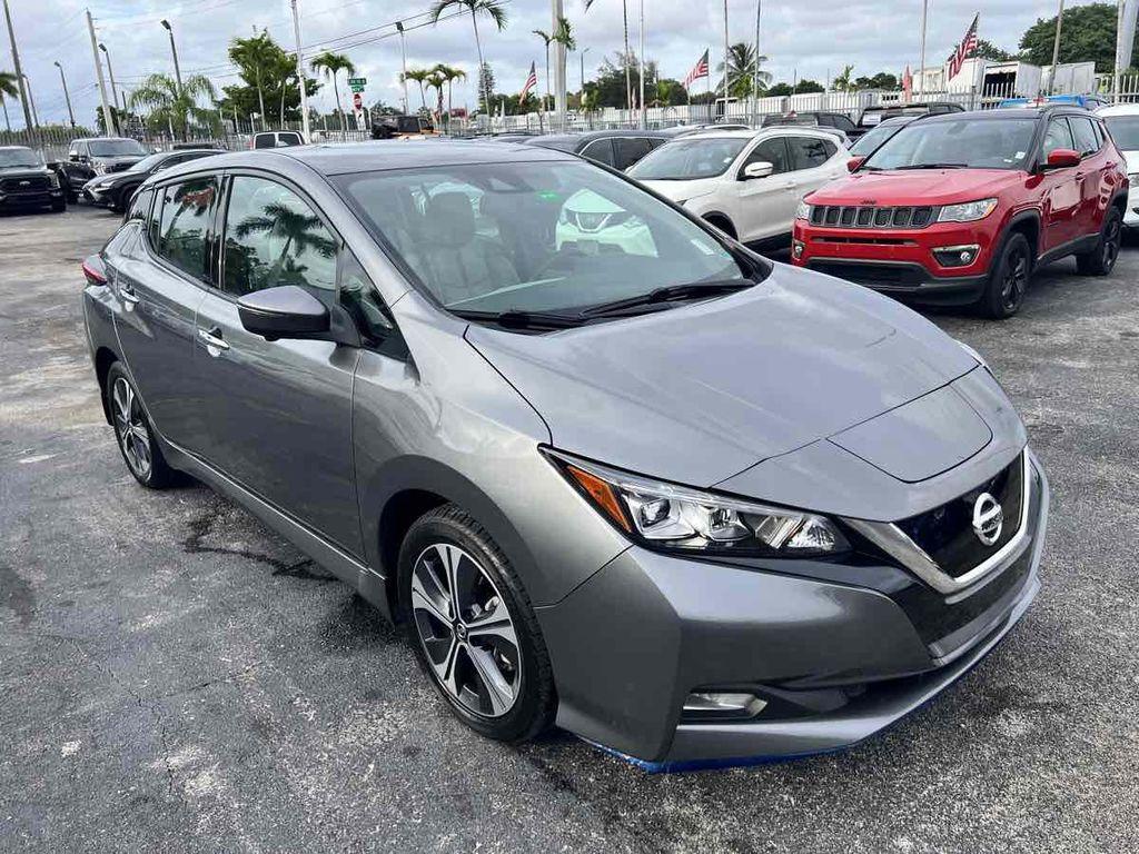 used 2021 Nissan Leaf car, priced at $14,900
