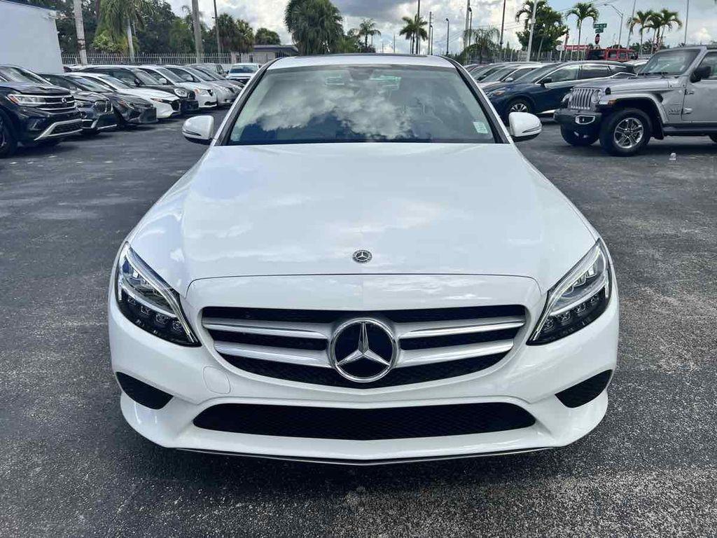 used 2021 Mercedes-Benz C-Class car, priced at $23,950