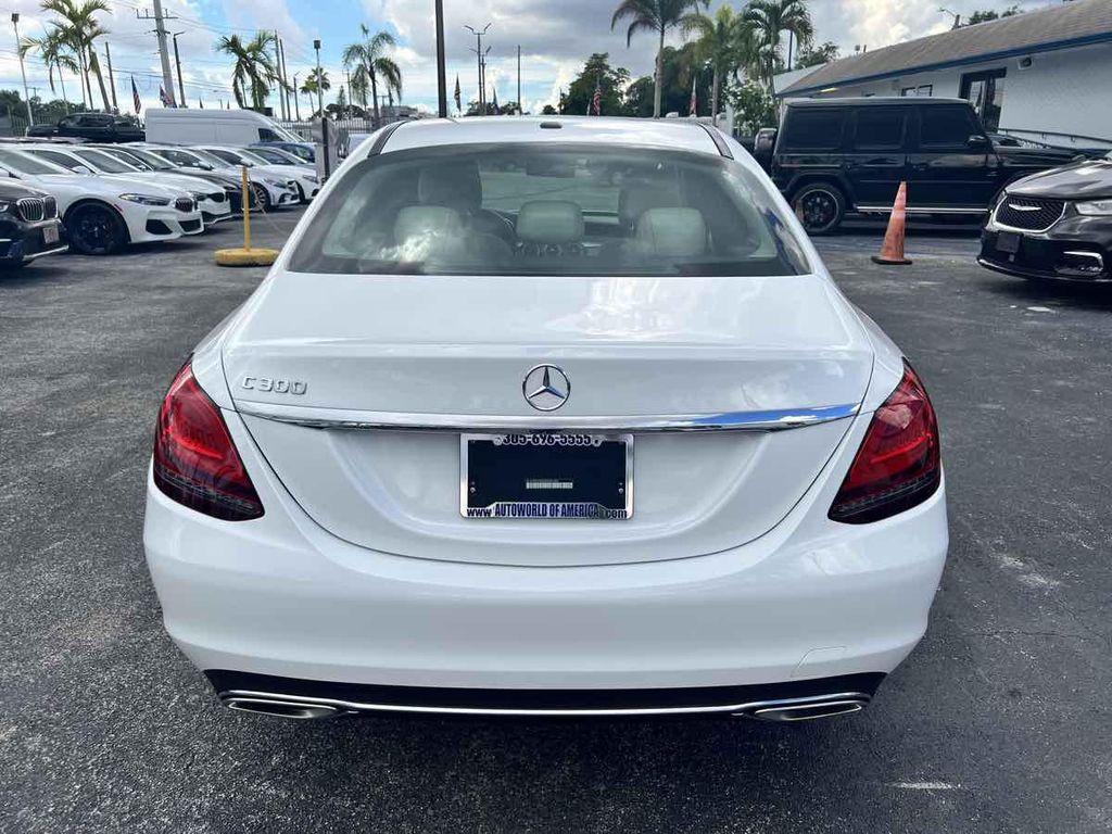 used 2021 Mercedes-Benz C-Class car, priced at $23,950