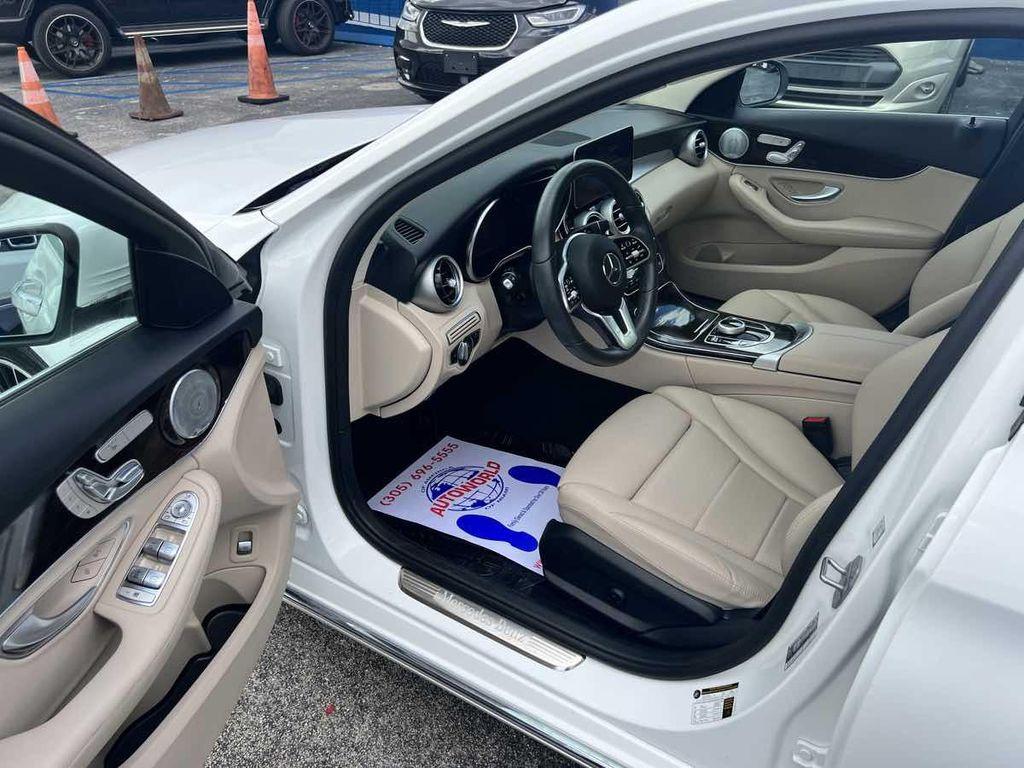 used 2021 Mercedes-Benz C-Class car, priced at $23,950