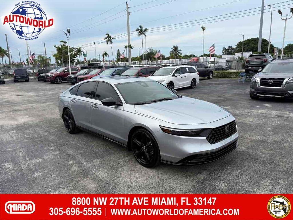 used 2024 Honda Accord Hybrid car, priced at $27,950