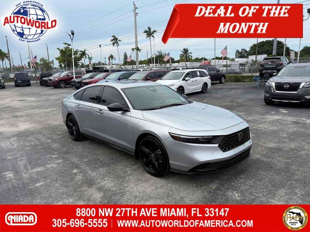 used 2024 Honda Accord Hybrid car, priced at $27,950
