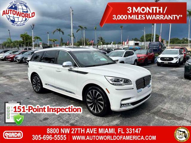 used 2020 Lincoln Aviator car, priced at $50,950