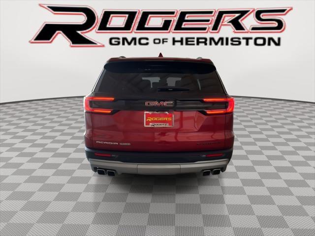 used 2024 GMC Acadia car, priced at $46,900