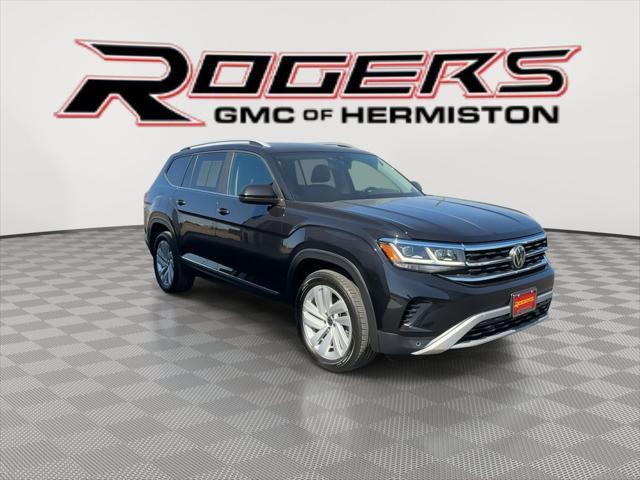 used 2021 Volkswagen Atlas car, priced at $30,843