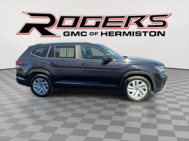 used 2021 Volkswagen Atlas car, priced at $30,843